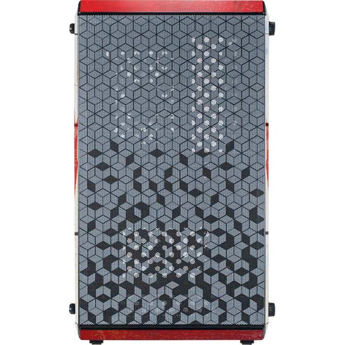 Canada Flag Light Wood Cooler Master MasterBox Q300L Mini Tower Skin